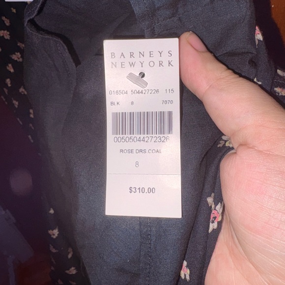 Ulla Johnson Black and White Patterned Maxi Dress - Picture 5 of 6